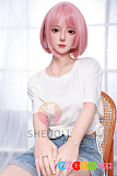 SHEDOLL 顾小雨 ラブドール 158cm Cカップ リアルドール シリコンヘッド+tpeボディ