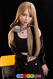 WAXDOLL #GE109 ラブドール 151cm Aカップ O脚 ヘッド フルシリコン製
