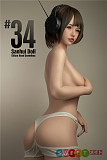 Sanhui Doll #34 セックスラブドール シームレス 150cm Bカップ フルシリコン製 等身大リアルドール