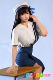 top sino doll RRS+版 T31 米環 セーラー服の美女 ラブドール 153cm Eカップ 普乳 リアルドール シリコン製