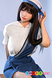 top sino doll RRS+版 T31 米環 セーラー服の美女 ラブドール 153cm Eカップ 普乳 リアルドール シリコン製