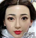 WAXDOLL #GB58ラブドールヘッド フルシリコン製