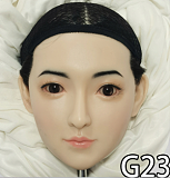 WAXDOLL #GB58ラブドールヘッド フルシリコン製