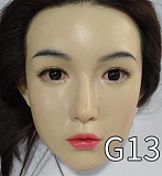WAXDOLL #G06ラブドールヘッド フルシリコン製
