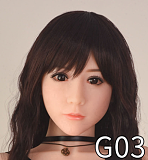 WAXDOLL  #GD24ラブドールヘッド フルシリコン製