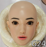WAXDOLL  #GD24ラブドールヘッド フルシリコン製