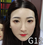 WAXDOLL #G06ラブドールヘッド フルシリコン製