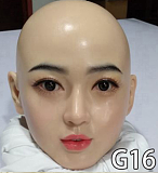 WAXDOLL  #GD24ラブドールヘッド フルシリコン製