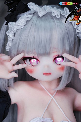 魔族人形 MOZU DOLL アニメ 爱莉 85cm 小型ラブドール Aカップ 貧乳 ビニールヘッド+TPEボディ