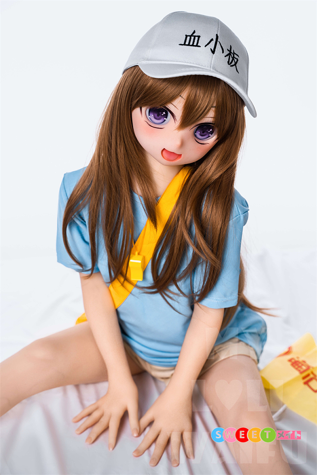 My Loli Waifu W3 126cm AAカップ 二次元 エロ人形 シリコンヘッド+TPEボディ はたらく細胞