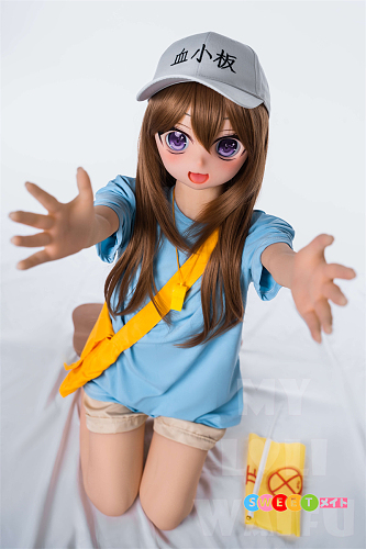 My Loli Waifu W3 126cm AAカップ 二次元 エロ人形 シリコンヘッド+TPEボディ はたらく細胞