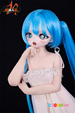 【残り僅か 完売次第生産終了!】魔族人形 MOZU DOLL 芙芙 アニメラブドール 1/2ドール SR級 貧乳 ビニール+tpeボディ