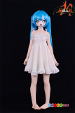 【残り僅か 完売次第生産終了!】魔族人形 MOZU DOLL 芙芙 アニメラブドール 1/2ドール SR級 貧乳 ビニール+tpeボディ