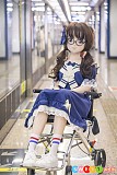 Qita Doll 静香 160cm Aカップ 小胸 ラブドール 制服系 笑顔 sex ドールシリコン製