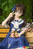 Qita Doll 静香 160cm Aカップ 小胸 ラブドール 制服系 笑顔 sex ドールシリコン製