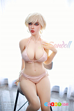 WM Doll #458 欧米仕様 ラブドール 164cm Dカップ 最新版顔メイク リアルドール TPE製