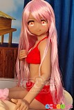 Aotume Doll #98 小黑 アニメラブドール 135cm AAカップ 細身タイプ TPE製 褐色肌 等身大リアルドール 【掲載画像のボディは既に生産終了】
