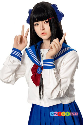 Bezlya Doll 2.0シリーズ163cm Aカップ 海棠リアルドール シリコン頭+TPE身 学園風