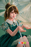 Bezlya Doll 2.0シリーズ 138cm Aカップ 琉璃 リアルアダルト人形 シリコンヘッド+TPEボディ
