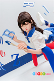 Bezlya Doll 2.0シリーズ ラブドール 138cm Aカップ 茉莉 リアルドール シリコンヘッド+TPEボディ