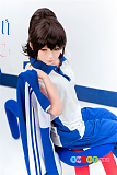 Bezlya Doll 2.0シリーズ ラブドール 138cm Aカップ 茉莉 リアルドール シリコンヘッド+TPEボディ
