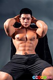 Qita Doll 元さん 170CM ライトブラウン肌色 等身大ラブドール 男性 シームレスエロドール シリコン製