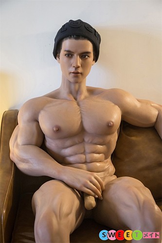 Qita Doll 韓さん 177CM ラブドール 日焼け肌色 筋肉タイプ 男性ラブドール ペニス分体式  シリコン製