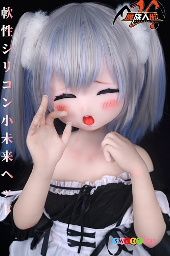 魔族人形 MOZU DOLL アニメ 未来 130cm キュットなセックス 人形 ビニール頭部 TPE頭部 TPE製ボディ