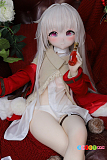 魔族人形 MOZU DOLL 凯拉 121cm バスト大 アニメドール 銀髪 ビニール頭部+TPEボディ コスプレ