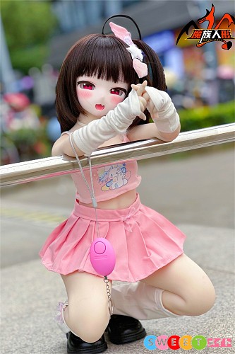 魔族人形 MOZU DOLL かわいい アニメ 美夜 85cm Aカップ ミニ 等身大ラブドール ソフトビニール頭部+TPEボディ