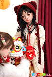 クリスマス祭り コスプレラブドール 軽量 高級 JYDOLL 123cm Bカップ 普乳 吉祥 中国製sexdoll
