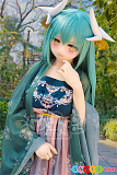 Aotume Doll アニメエロドール 145cm Dカップ #106ヘッド TPE製 ボディ身長選択可 ダッチワイフ