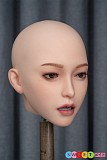 ZELEX DOLL ラブドール GE03_1 (GE70MJ)ヘッド単体 口開閉機能選択可能 シリコン製