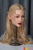 ZELEX DOLL ラブドール GE16_1 (GE76MJ)ヘッド単体 口開閉機能選択可能 シリコン製