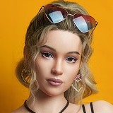 ZELEX DOLL ラブドール GE16_1 (GE76MJ)ヘッド単体 口開閉機能選択可能 シリコン製