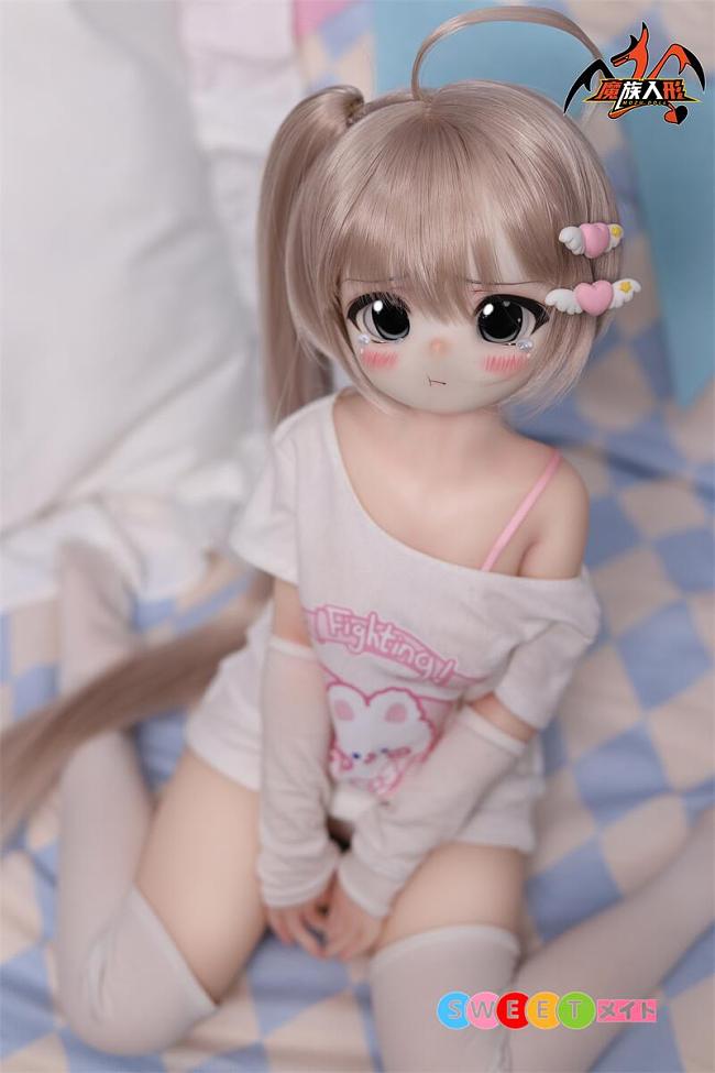魔族人形 MOZU DOLL 比奈 ラブドール小さい 1/3ドール Cカップ フィギュア ミニセックスドール ビニールヘッド+シリコンボディ