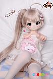 魔族人形 MOZU DOLL 比奈 ラブドール小さい 1/3ドール Cカップ フィギュア ミニセックスドール ビニールヘッド+シリコンボディ