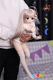 魔族人形 MOZU DOLL 比奈 ラブドール小さい 1/3ドール Cカップ フィギュア ミニセックスドール ビニールヘッド+シリコンボディ
