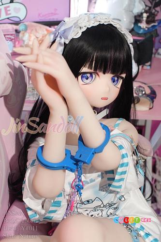 WM Doll アニメドール 150cm Aカップ Y011ヘッド【ソフトビニール製ヘッド+TPE製ボディ カスタマイズ可】ラブドール