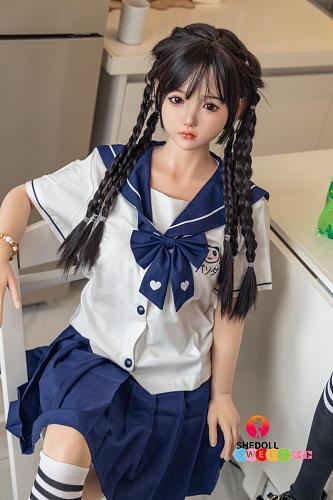 SHEDOLL エロラブドール 148cm Dカップ 双子 北栀（BeiZhi) 硬めシリコンヘッド 1.0 掲載画像はフルシリコン製 リアルドール