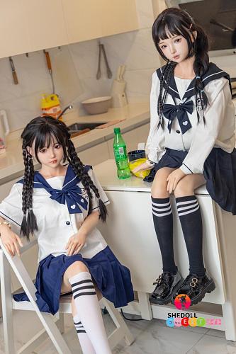SHEDOLL エロラブドール 148cm Dカップ 双子 北栀（BeiZhi) 硬めシリコンヘッド 1.0 掲載画像はフルシリコン製 リアルドール