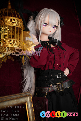 WM Doll アニメドール 150cm Aカップ Y012ヘッド ソフトビニール製ヘッド+TPE製ボディ 等身大リアルラブドール
