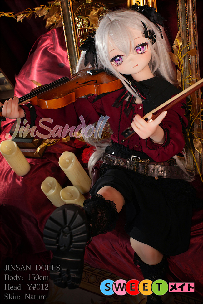 WM Doll アニメドール 150cm Aカップ Y012ヘッド ソフトビニール製ヘッド+TPE製ボディ 等身大リアルラブドール
