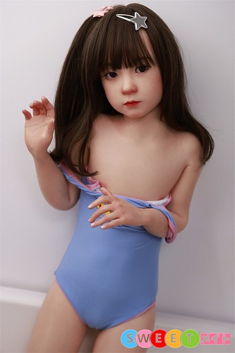WAXDOLL ロり系ラブドール 新型 106cm バスト平 #GB06-1 ヘッド リアルメイク付き リアルドール フルシリコン製
