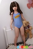 WAXDOLL ロり系ラブドール 新型 106cm バスト平 #GB06-1 ヘッド リアルメイク付き リアルドール フルシリコン製