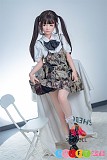SHEDOLL 清純なラブドール 148cm Dカップ 小芙(XiaoFu) 2.0 ヘッド 学生リアルドール 掲載画像はフルシリコン製