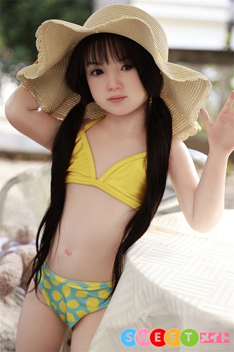 WAXDOLL ロり系ラブドール 新型 106cm バスト平 #GB22-1 ヘッド フルシリコン製 小柄なリアルドール リアルメイク付き