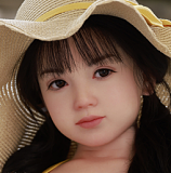 WAXDOLL ロり系ラブドール 新型 106cm バスト平 #GB22-1 ヘッド フルシリコン製 小柄なリアルドール リアルメイク付き