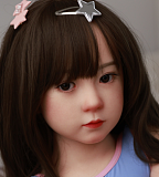 WAXDOLL ロり系ラブドール 新型 106cm バスト平 #GB58-1 ヘッド フルシリコン製 可愛いリアルドール リアルメイク付き