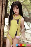WAXDOLL ロリ系ラブドール 新型 137cm バスト平 GD10_1 フルシリコン製 小柄な美少女 リアルメイク付き